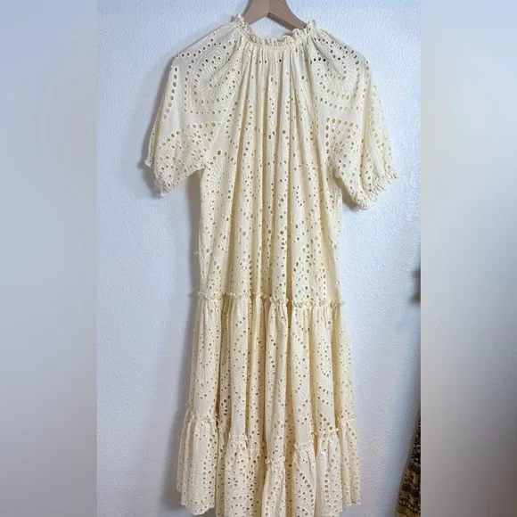 Spell & The Gypsy Collective Fairytale Anglaise Eyelet Gown S - Picture 10 of 15